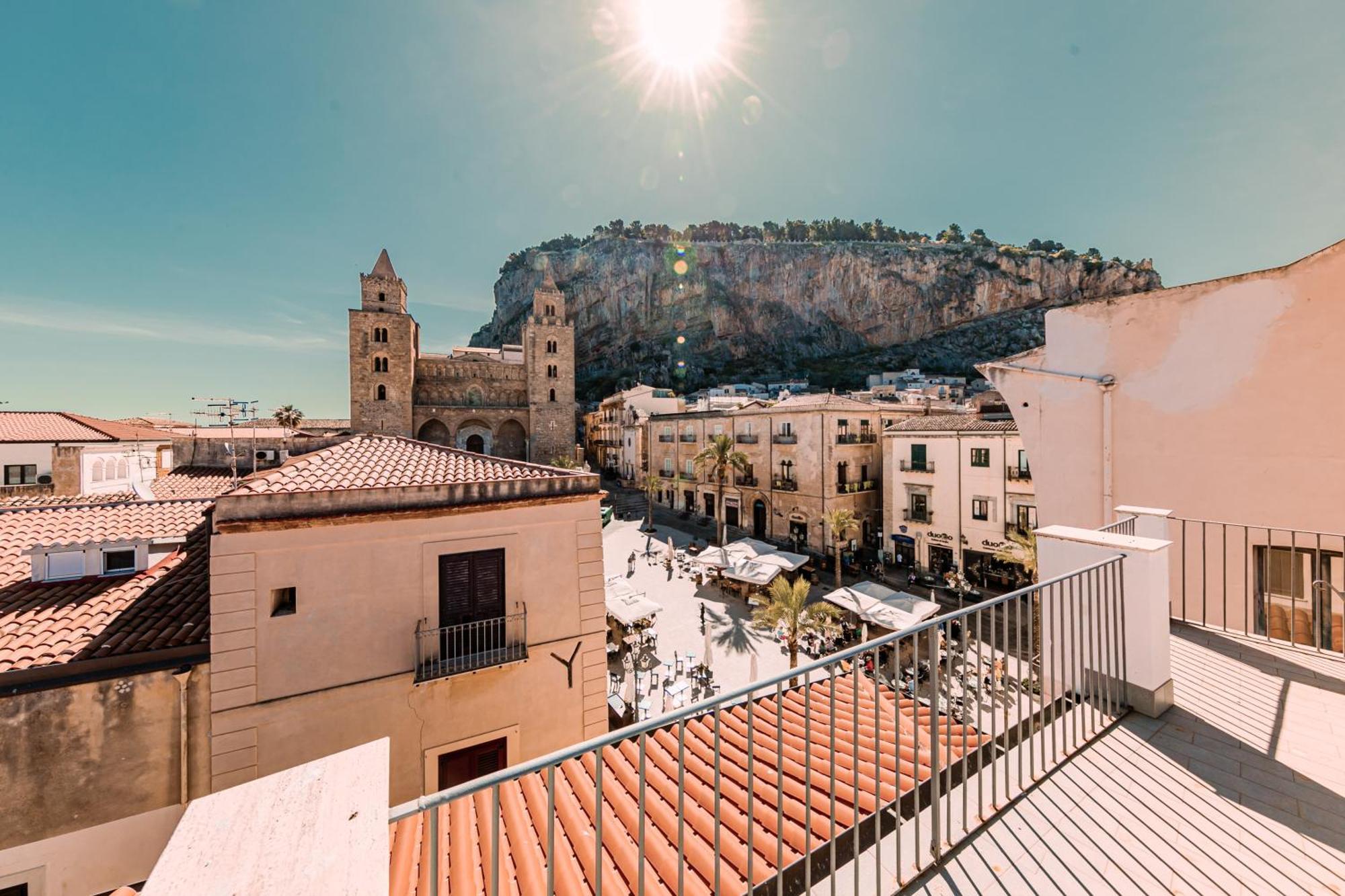 Palazzo Villelmi Cefalu Bagian luar foto