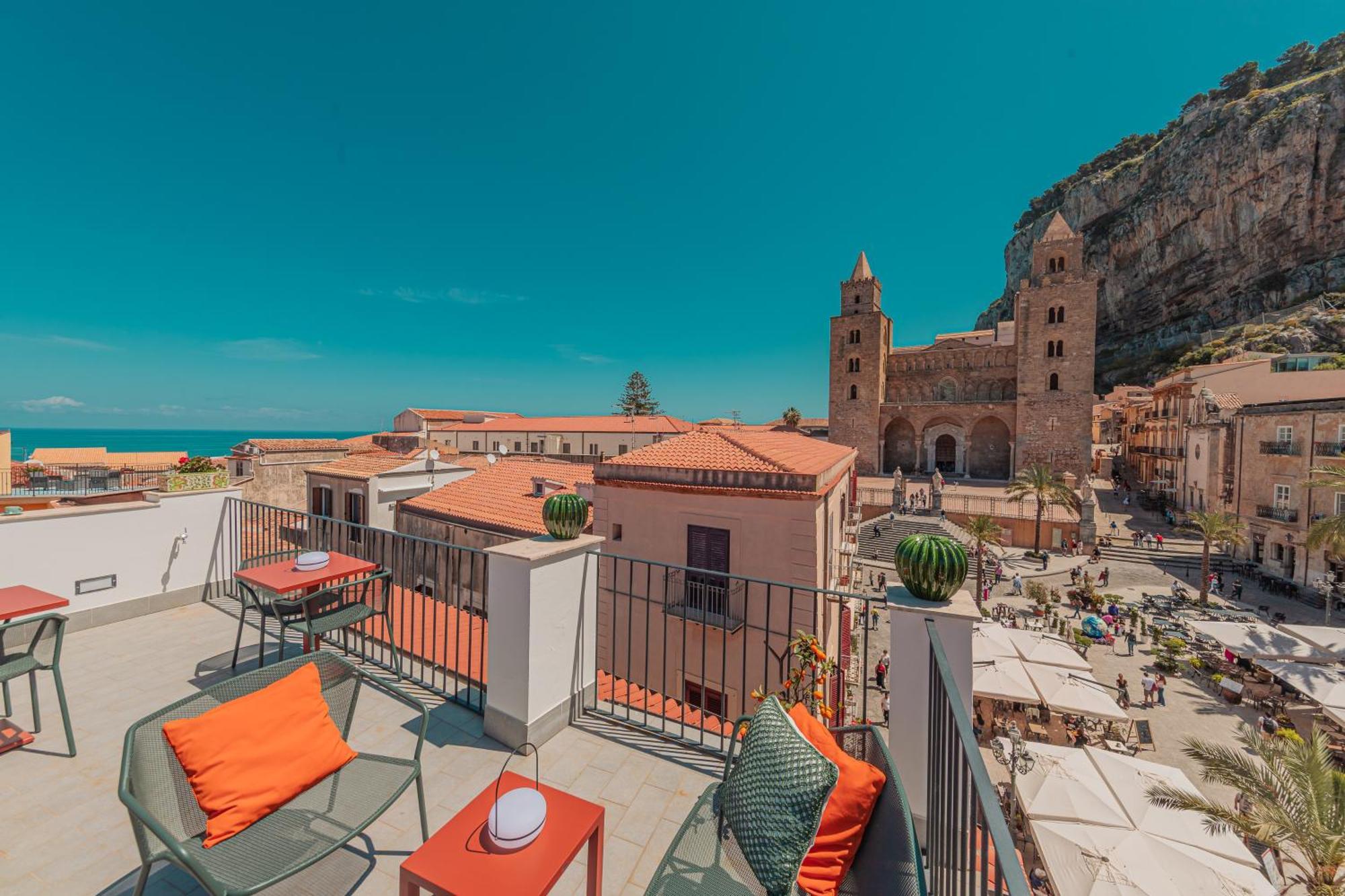 Palazzo Villelmi Cefalu Bagian luar foto
